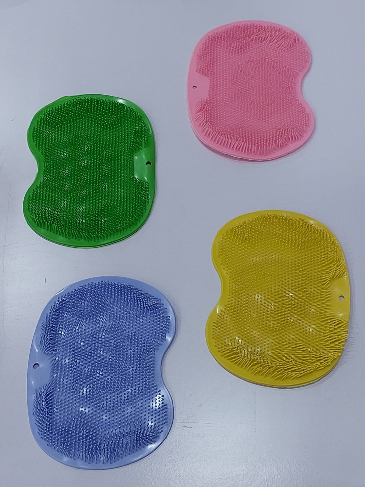 3pc silicon feet/back scrubber brush
