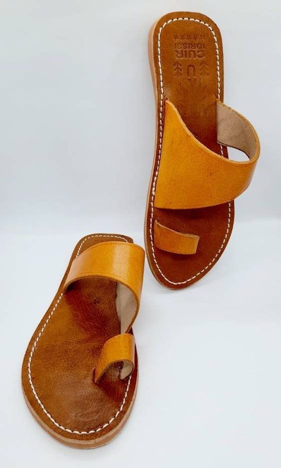 Pure leather outdoor Versatile slide sandals with Lightweight sandals with soft sole elegant summer shoes open toes for men flats