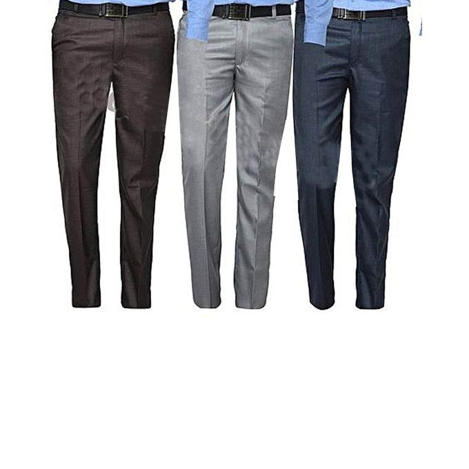3 Pack Turkey Men Official Trousers (business)