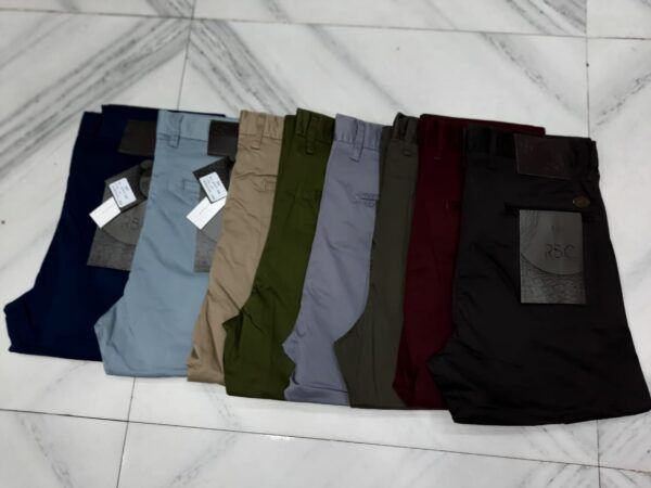 Turkey Style Non-fading soft Khaki Pants  slim fit 8pack