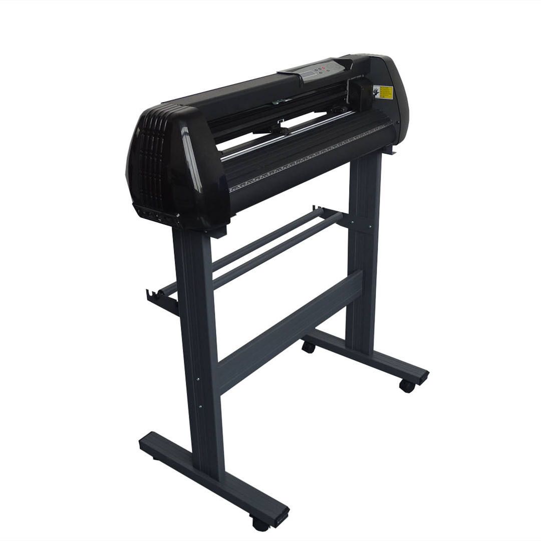2 feet Vinyl Plotter Plotter Cutter, Adjustable Double-Spring Pinch Rollers Sign Cutting Plotter
