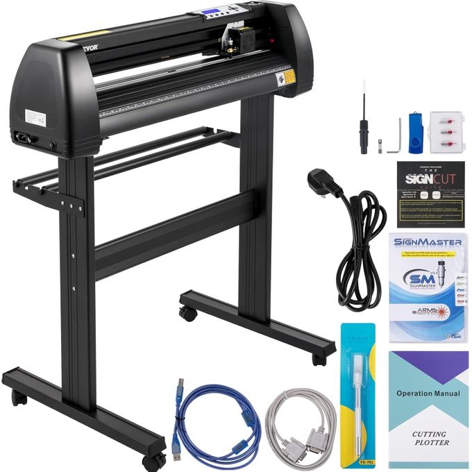 High Speed Digital 720D Cutting Plotter Vinyl Cutter Computer Control for Sticker PU Film