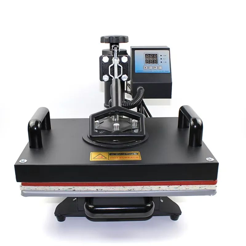 Combo Multi-Functional Swing Away 8 in 1 Heat Press Machine for Shirt Mug Hat Cap Plate, 12 x 15 Inch