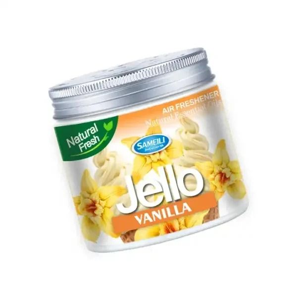 Jello Vanilla Flavor Air Freshener Gel Long Lasting Fragrance