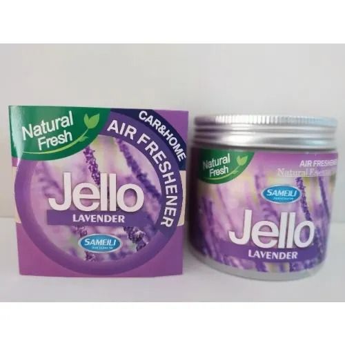 Jello Air Freshener Lavender Scent Odor Eliminator Scent Freshener Room Closets Bathrooms Car 220g