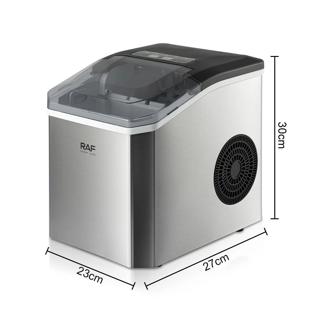 Outside Portable Ice Maker With Small Summer Ice Cubes at Home Mini Ice Maker 1.2L