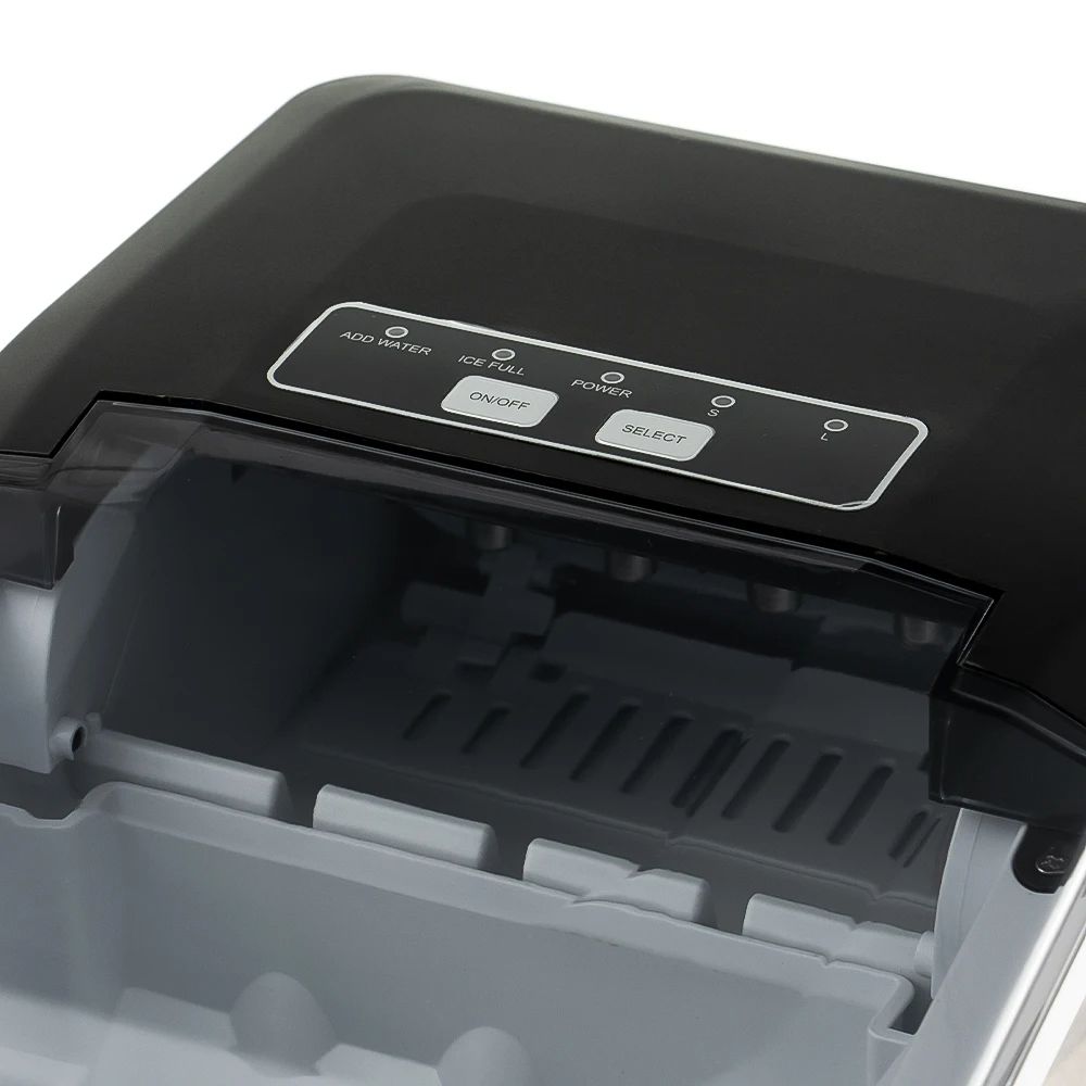 Outside Portable Ice Maker With Small Summer Ice Cubes at Home Mini Ice Maker 1.2L