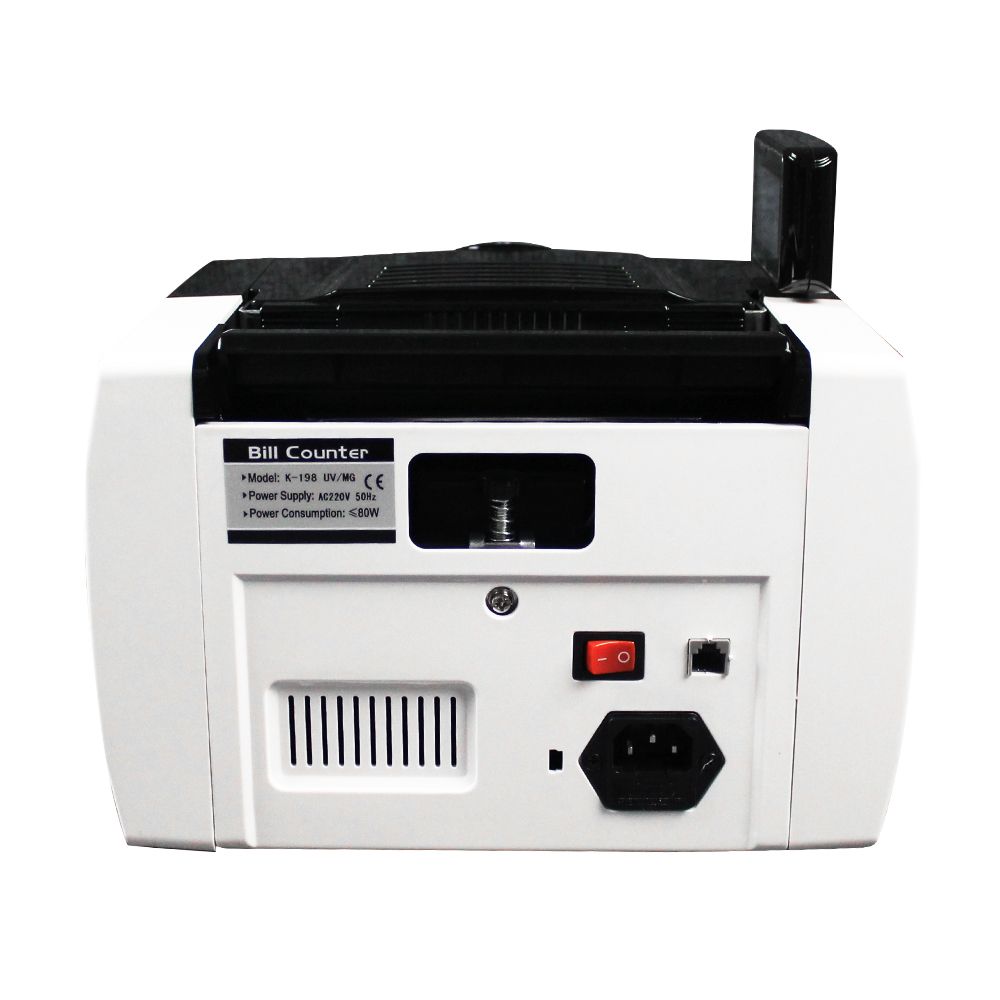 Portable Double Screen Bank Grade Currency Counter 110V 60Hz 900 Pcs UV Detection Money Detector 300 Pcs Hopper Auto