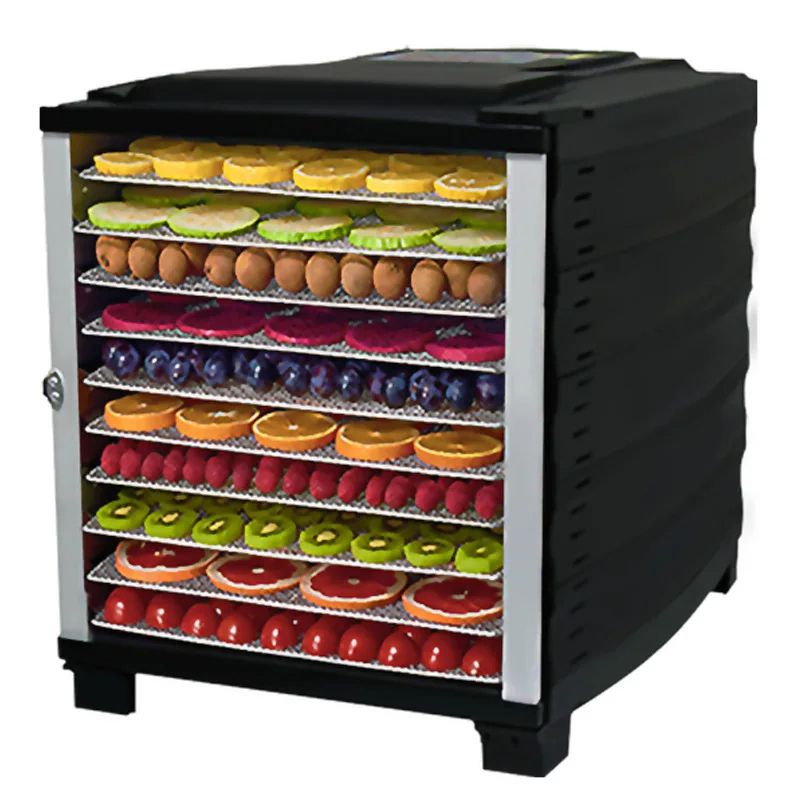 Commercial Food Dehydrator Machine Digital Adjustable Timer And Temperature Control