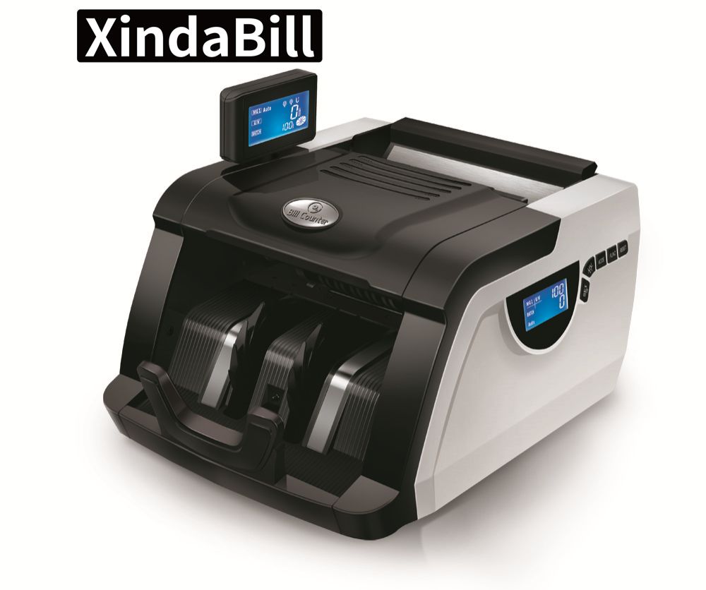 Multi Currency UV MG Fake Note Detection Cash Banknote Money Counting Machine Bill Money Counter
