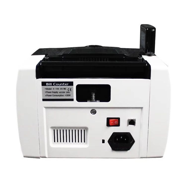 Money Counting Machine, Counterfeit Bill Counter Detector (UV/MG), Professional Multi-Currency Counter, Mixed Denomination, Counts 900+ pcs per Minute