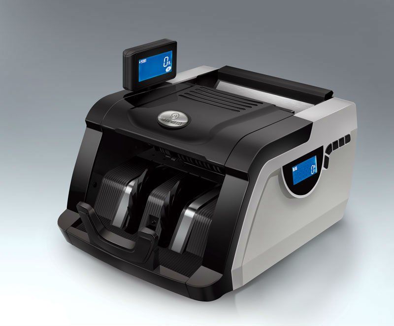 UV MG Automatic Counting Checkout Cash Registers Banknote Counter Cash Counting Machine Money Bill Counter Money Counter Machine