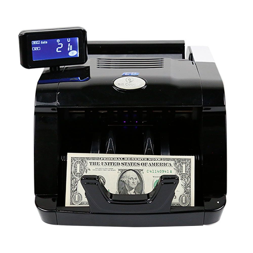 UV MG Automatic Counting Checkout Cash Registers Banknote Counter Cash Counting Machine Money Bill Counter Money Counter Machine