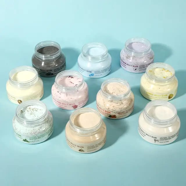 PEEL OFF MASK POWDER MOISTURIZING JELLY MASK POWDER FOR FACIALS