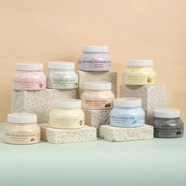 PEEL OFF MASK POWDER MOISTURIZING JELLY MASK POWDER FOR FACIALS