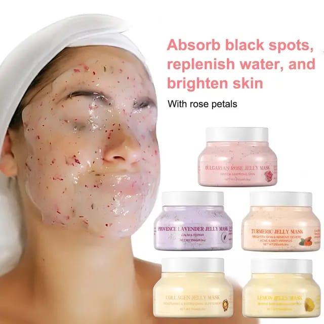 PEEL OFF MASK POWDER MOISTURIZING JELLY MASK POWDER FOR FACIALS