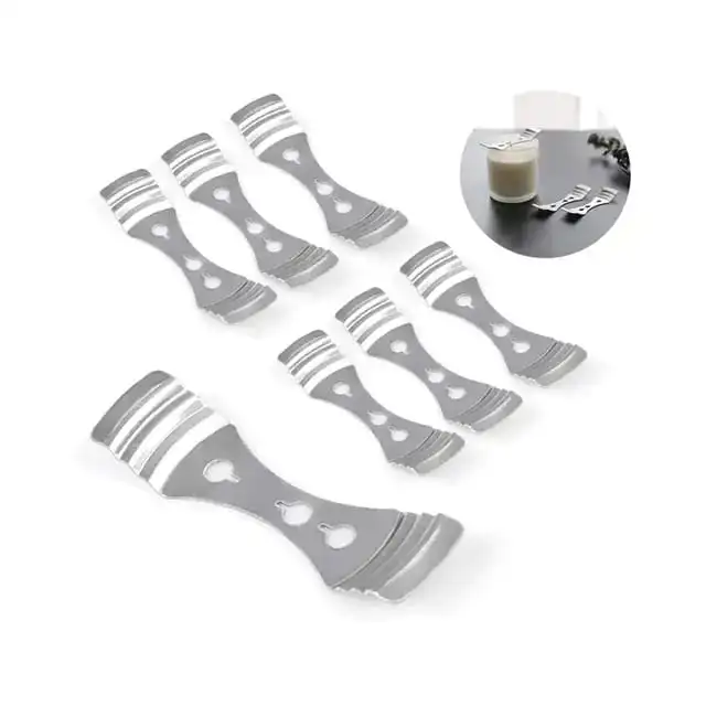 (FLASH  SALE) METAL HOLDERS CANDLE WICKS , THREE HOLE STAINLESS STEEL WICK HOLDER DIY CANDLE MAKING