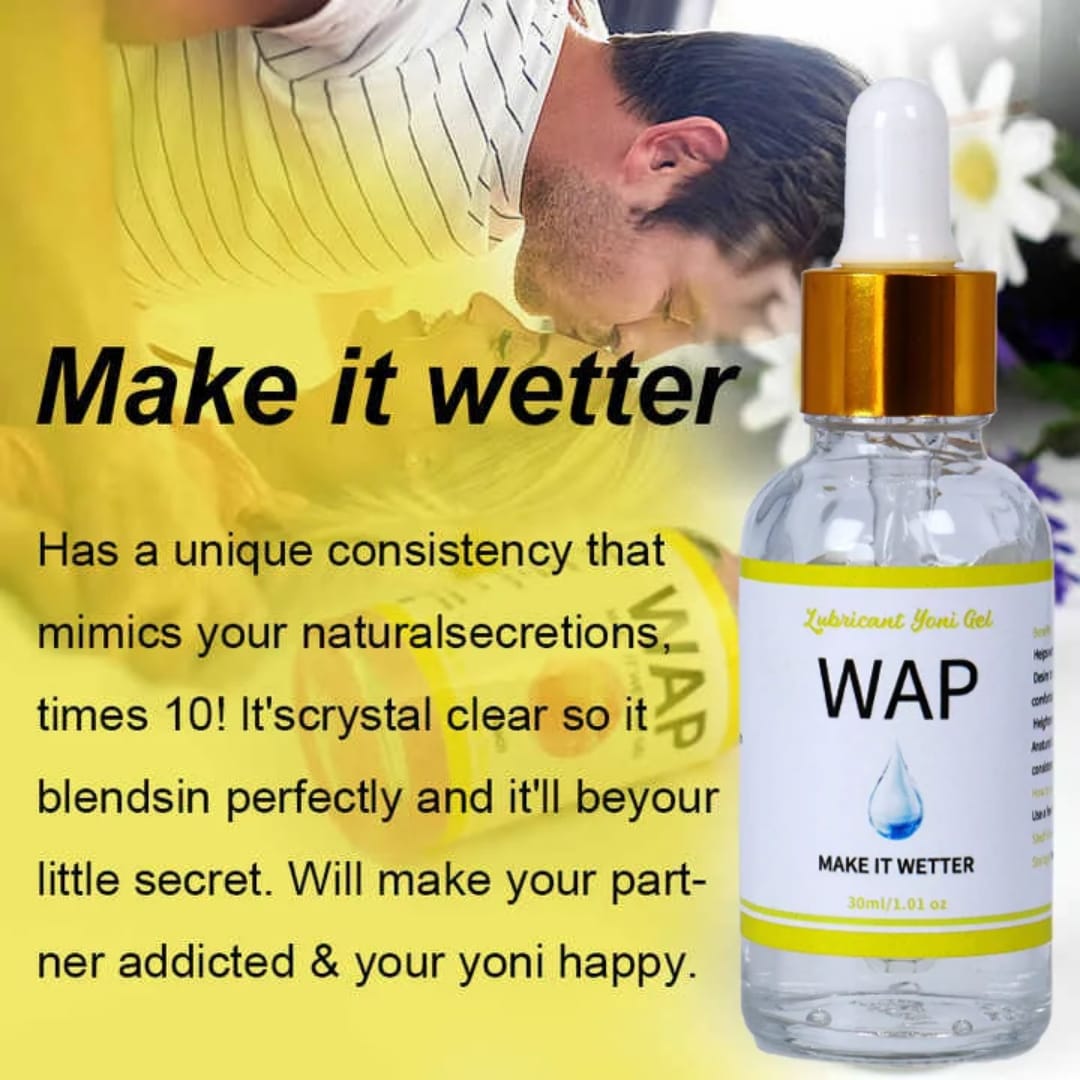 LUBRICATION YONI ESSENTIAL OILS WAP GEL; MOISTURIZES THE PUBIC AREA , HELPS WITH DRYNESS,