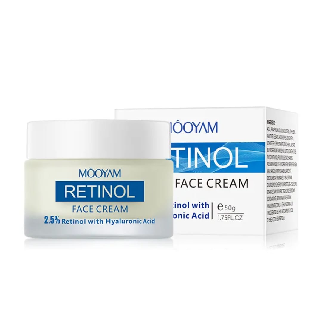 IREV RETINOL FACE  and  EYE CREAM MOISTURIZING SMOOTH ANTI -AGING ANT- WRINKLES REPAIRING DARK CIRCLES LIGHTENS EYE LINES AND BRIGHTENS THE SKIN TONE