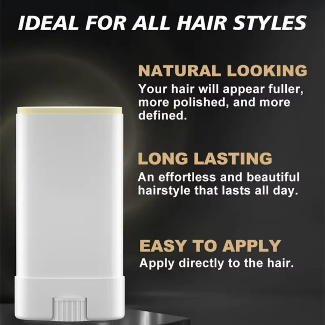 HAIR WAX STICK STRONG HAIR STYLING EDGE WAX LONGLASTING STYLE IT ON NATURAL HAIR AND WIGS