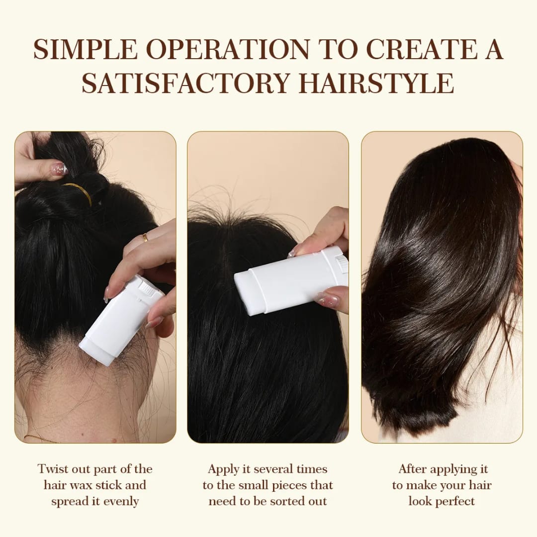 HAIR WAX STICK STRONG HAIR STYLING EDGE WAX LONGLASTING STYLE IT ON NATURAL HAIR AND WIGS