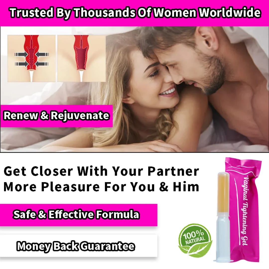 (FLASH SALE)VAGINA TIGHTENING REJUVENATION  GEL; TIGHTENING REPAIR GEL , PROMOTES  FIRMNESS AND REJUVENATES THE INTIMATE AREA  FEMALE HYGIENE GNECOLOGICAL GEL, LUBRICATES AND TIGHTENS THE VAGINAL WALL