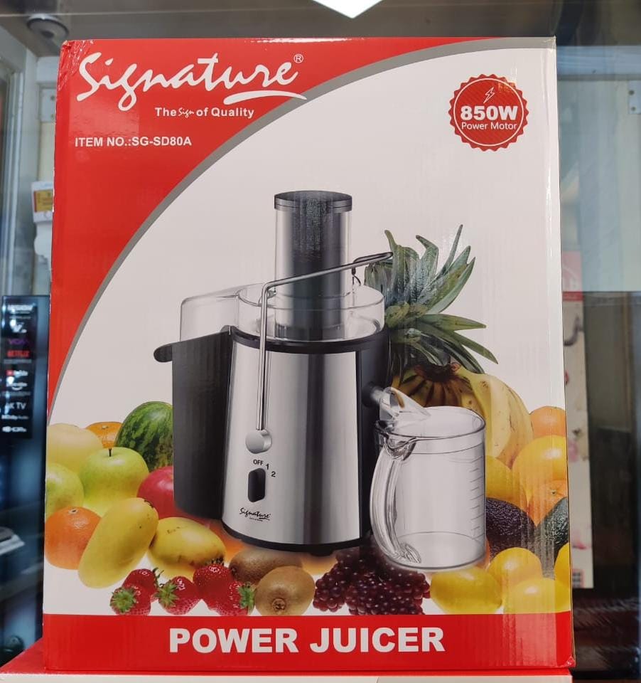 🔥 SPECIAL PRICE OFFER 🔥-1pc Signature Power Juicer 850W High-Speed Cold Press Juice Extractor Durable Easy-Clean Home Kitchen Appliance