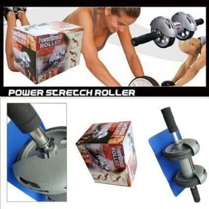 📍🫧Perfect Body Workout 🫧📍Powerstretch AB Wheel Roller Exercise Fitness.Start Looking Great, The Easy Way! By Simply Rolling Power Stretch Forward And Backward You Tone And Firm Your Entire Upper B