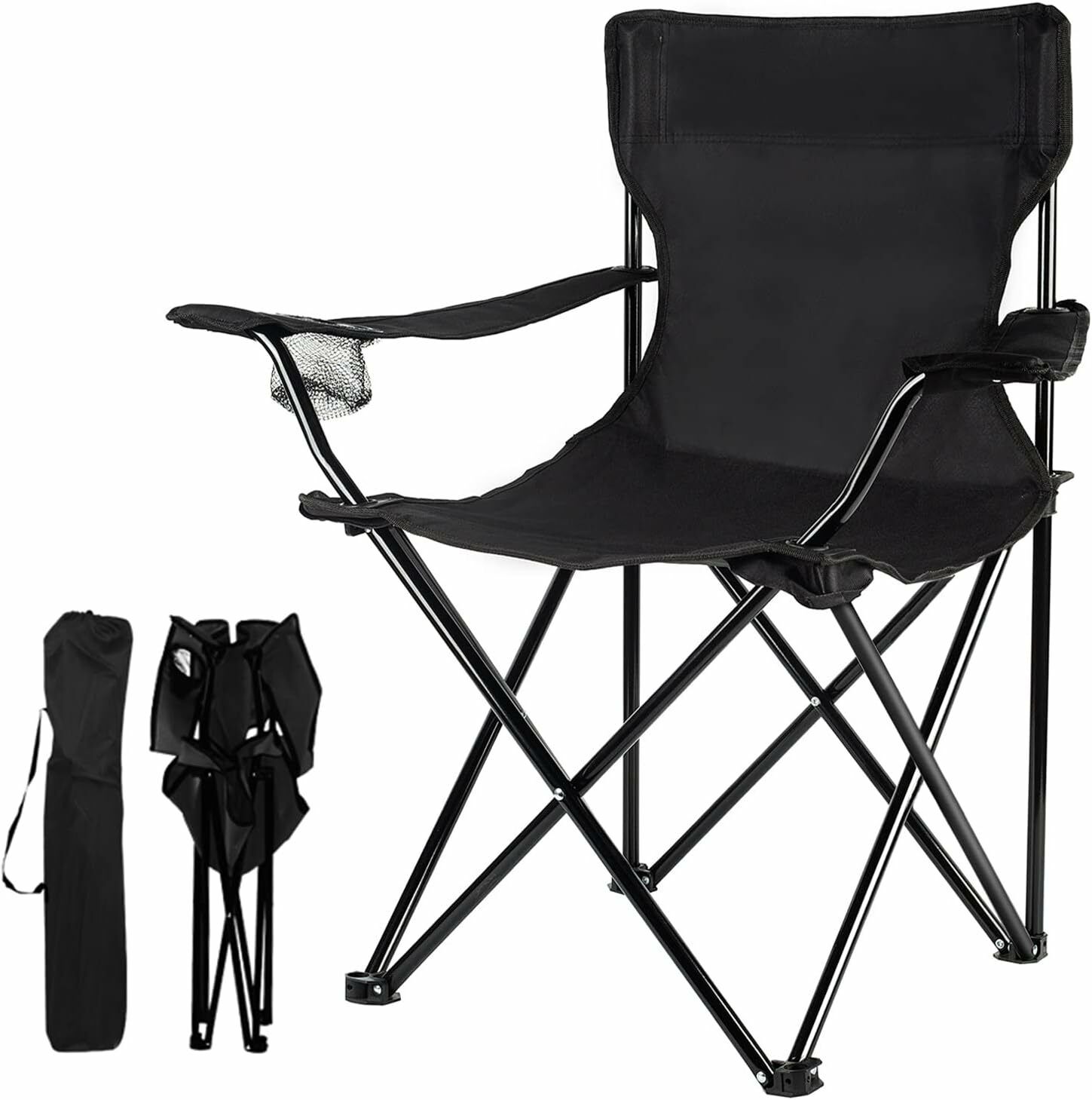Camping Outdoor Armchair Seat for Camping, Hiking, Travelling and Picnic.This compact and lightweight camping chair is your perfect companion for outdoor adventures, providing convenience, comfort, an
