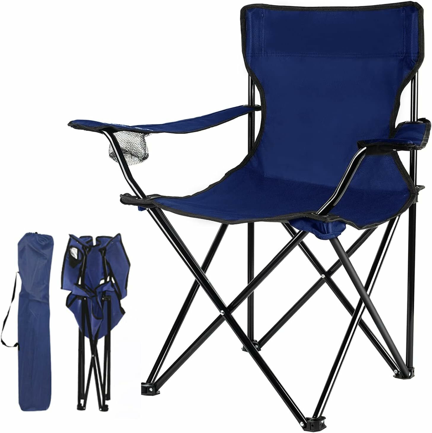 Camping Outdoor Armchair Seat for Camping, Hiking, Travelling and Picnic.This compact and lightweight camping chair is your perfect companion for outdoor adventures, providing convenience, comfort, an