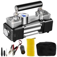 🤩 Promotion Price 🤩Car 1-Cylinder Air Compressor/Tyre Inflator.designed for fast and efficient inflation. Equipped with a powerful single-cylinder motor, this inflator delivers strong air pressure f