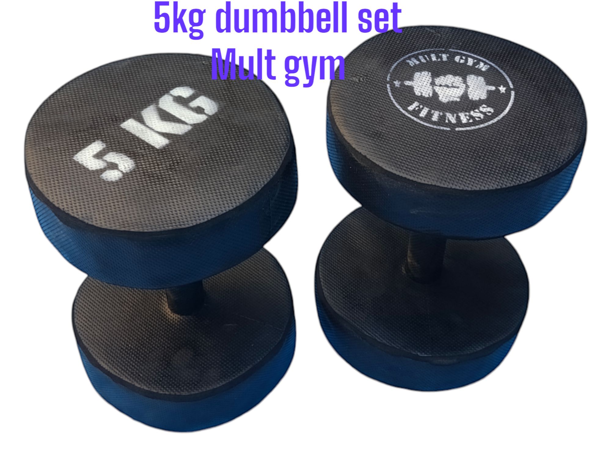 Generic 5kg Dumbbell Set( 2_pieces) (Biggest   Easter offer offer)