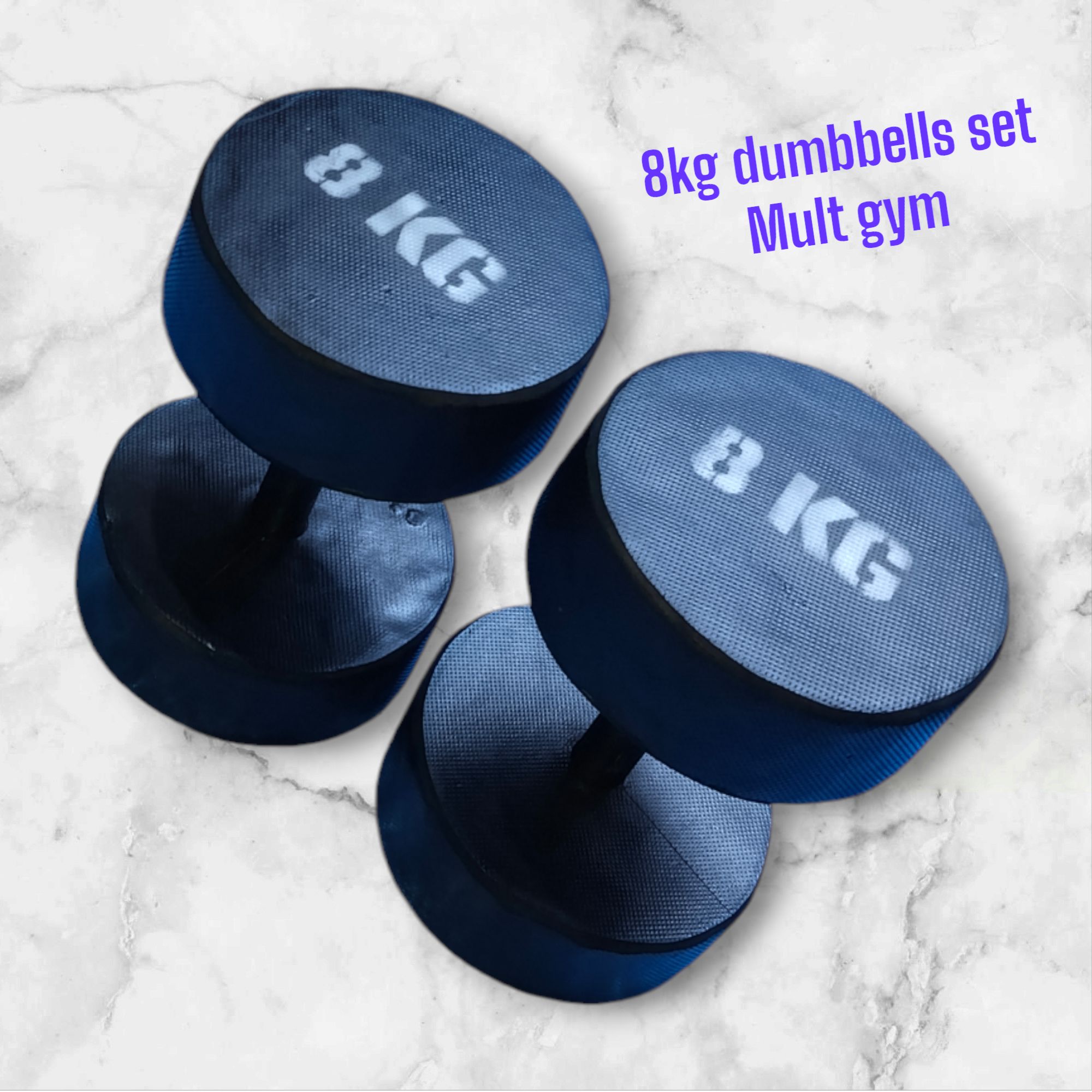 Generic Pair Of 8 KGS Dumbbells (2 Pieces)