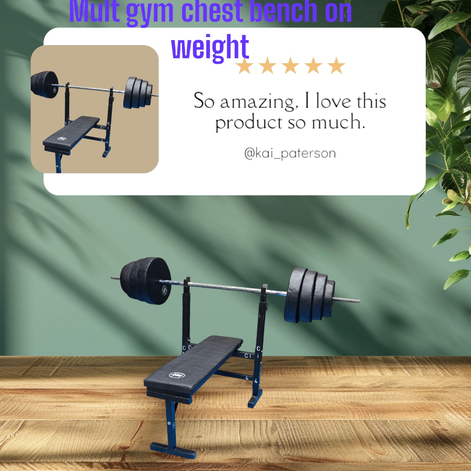 Home and commercial full gym set up