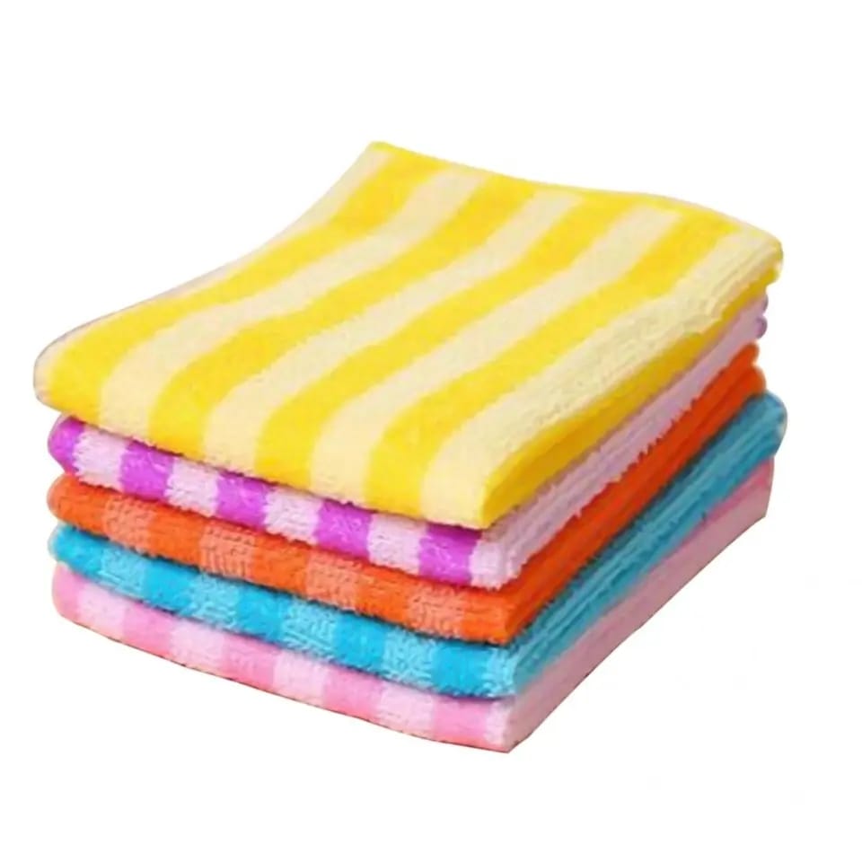 5-Piece Set High Quality, Absorbent & Soft Towels - Luxurious & Durable Bathroom Essentials