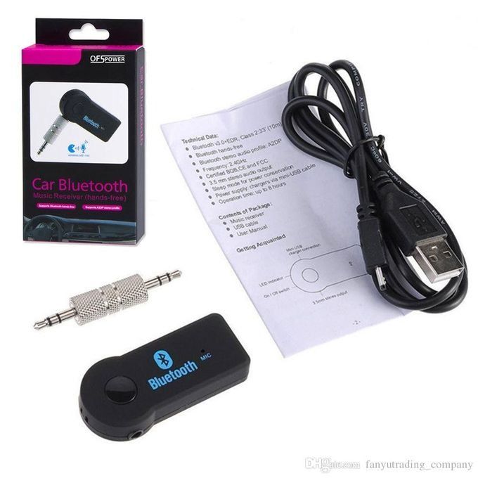 Car Bluetooth Kit Wireless Music Audio Receiver