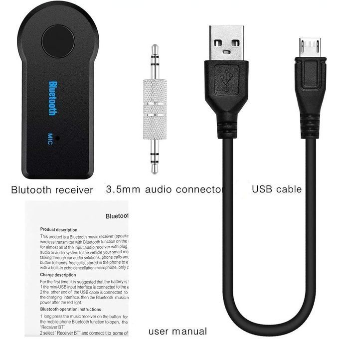 Car Bluetooth Kit Wireless Music Audio Receiver