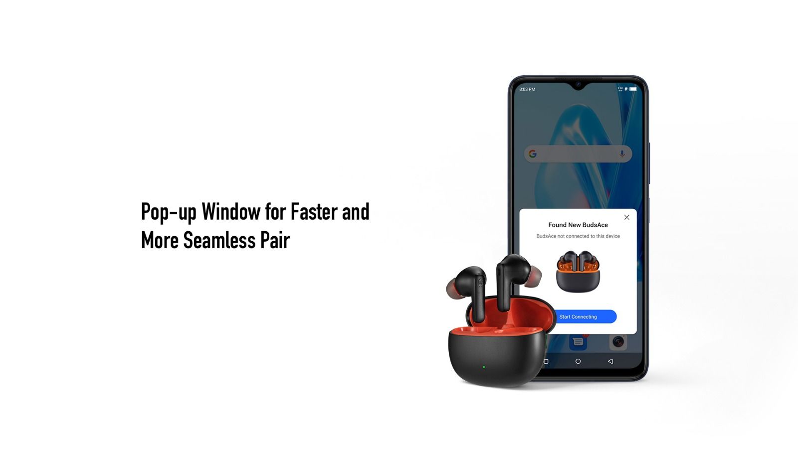 Itel Buds Ace ENC super bass wireless / Bluetooth earbuds