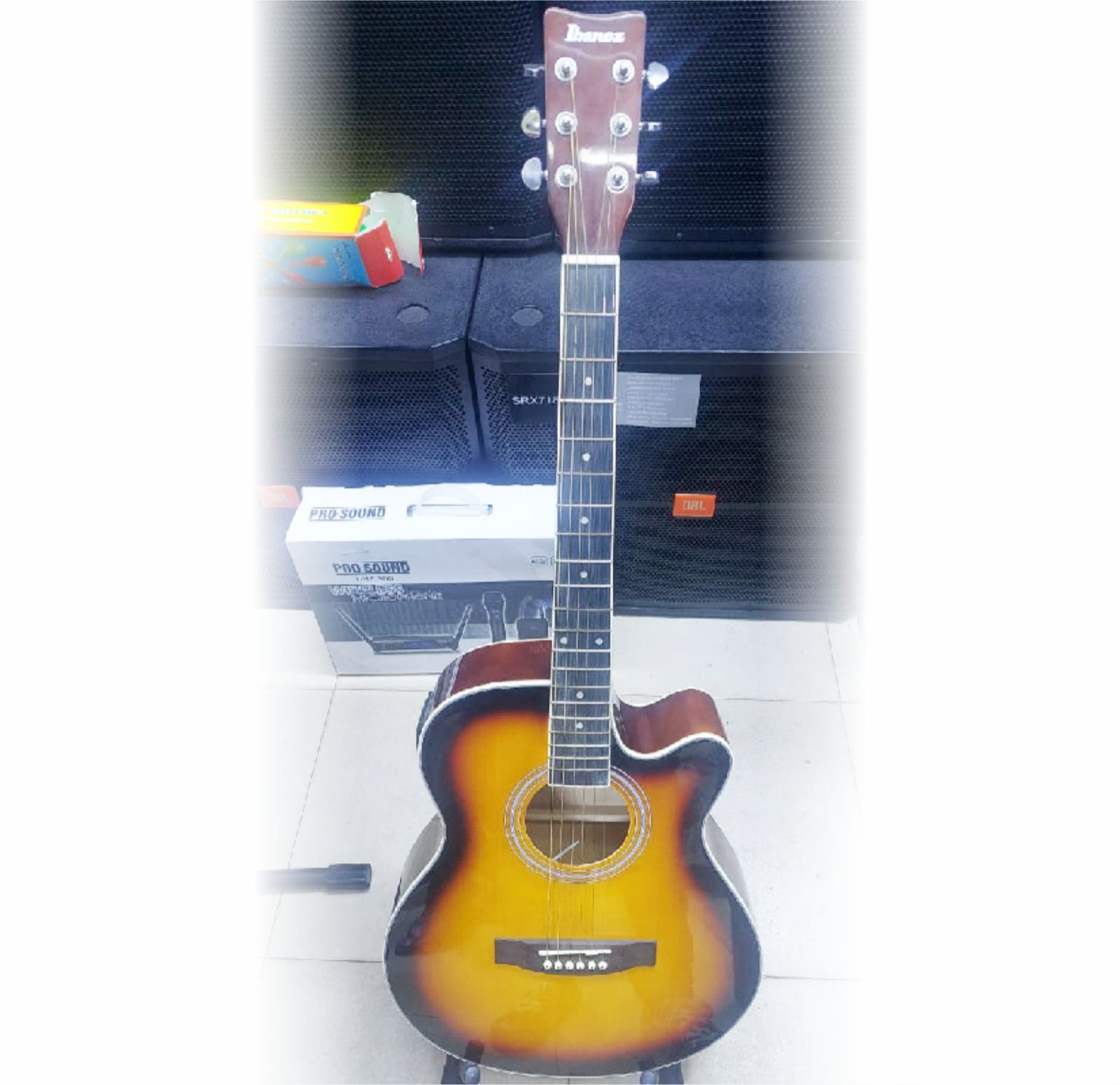 Non Semi Acoustic Size 40 Inches Box Guitar
