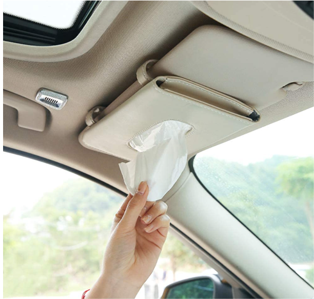 Detachi Car Tissue Holder, Sun Visor Napkin Holder, Car Visor Tissue Holder, Tissue Holder for Car