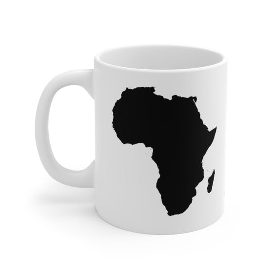 African coffee mug