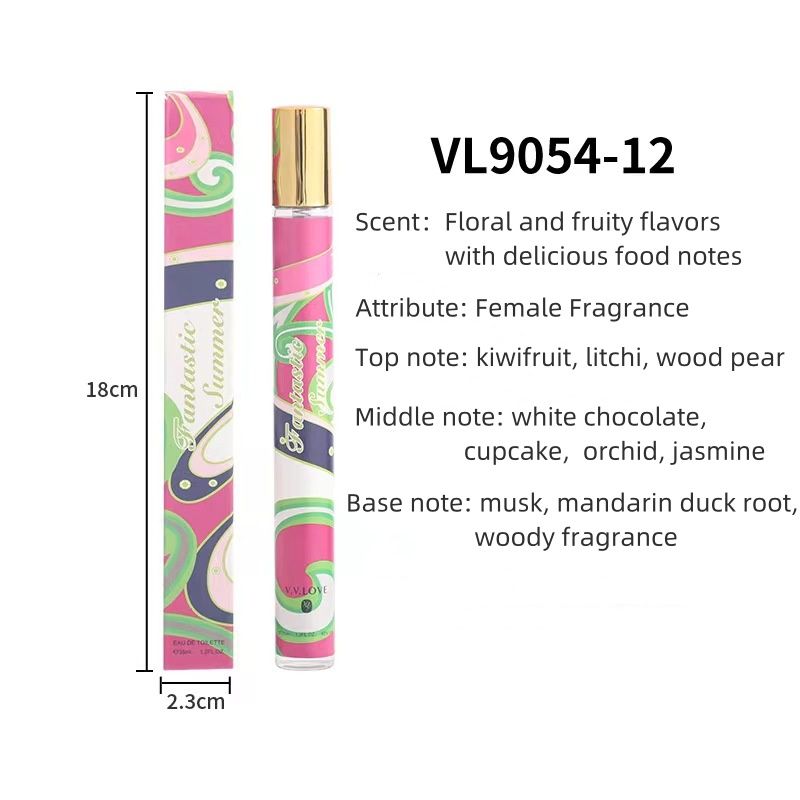 35ml*4 Bottle 4PCS  Ladies Perfumes Small test tube lady perfume Long lasting fragrance retention Easy to carry Perfumes