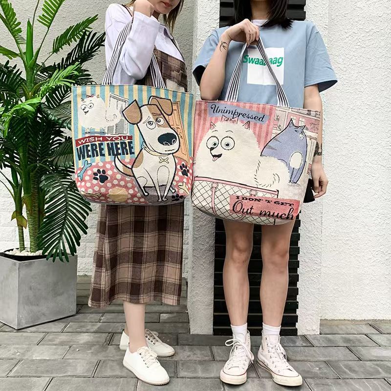 Large capacity shoulder bag canvas bag Crossbody bag for women handbags