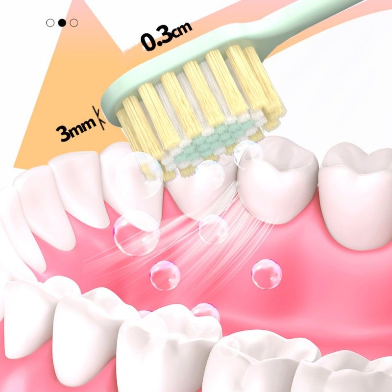 8PCS Adult Soft  Manual Toothbrushes Household Wide Head Personal Care Teeth Cleaning Tool Oral Care