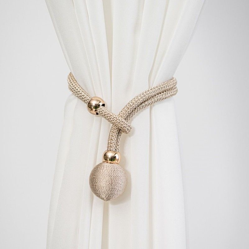 A Pair Adjustable Curtain Tiebacks Curtain Straps Light Luxury And Simple Tied With Ropes Tied With Gauze Curtains  Fixed With Curtain Straps