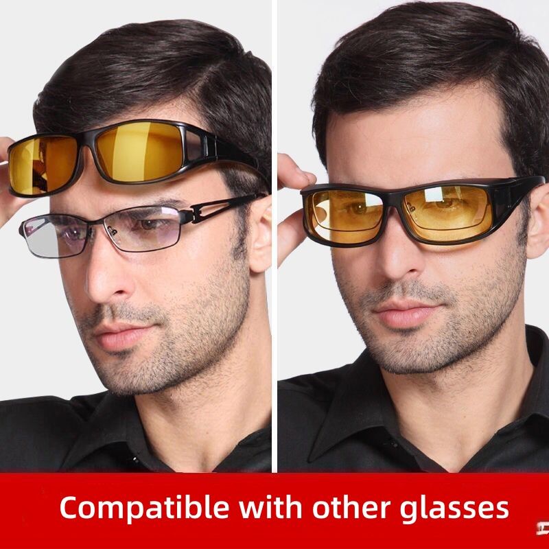 New Outdoor Cycling Glasses Night Vision Goggles Men's And Women's Sunglasses Sports Goggles Windproof And Sand Riding Glasses