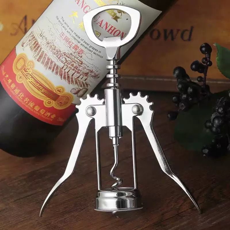 Wine Opener Corkscrews Bottle Opener Household Multifunctional Beer Opener Stainless Steel Seahorse Knife