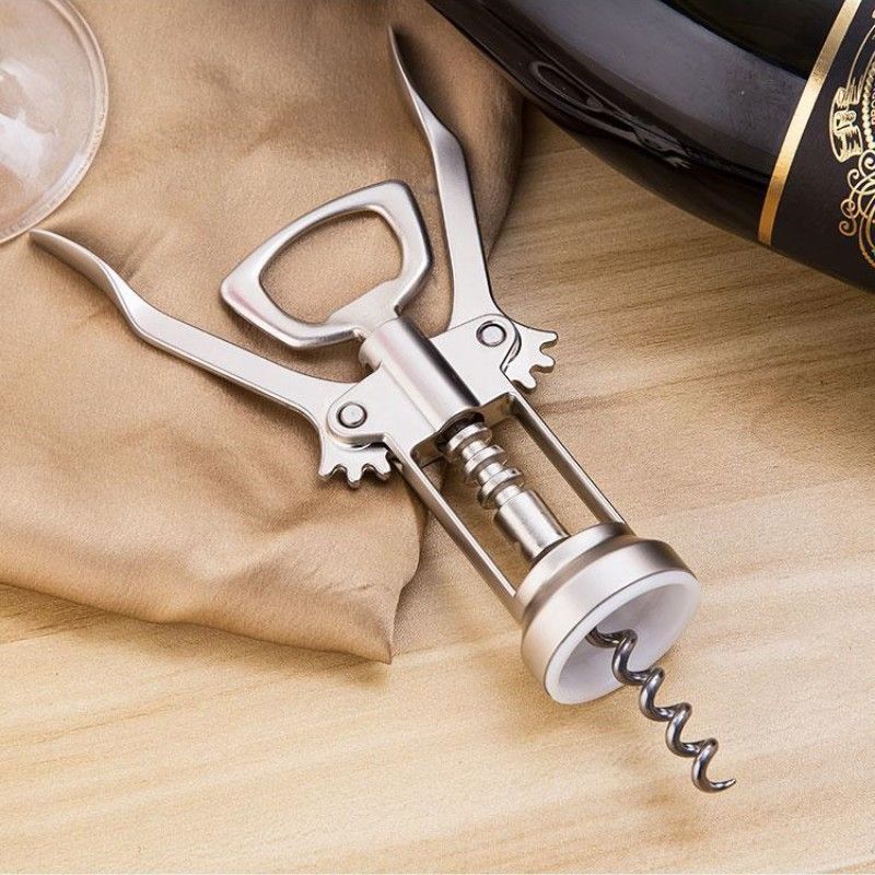 Wine Opener Corkscrews Bottle Opener Household Multifunctional Beer Opener Stainless Steel Seahorse Knife