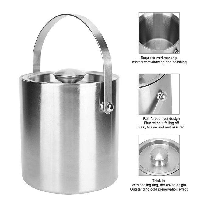 Stainless Steel Ice Bucket