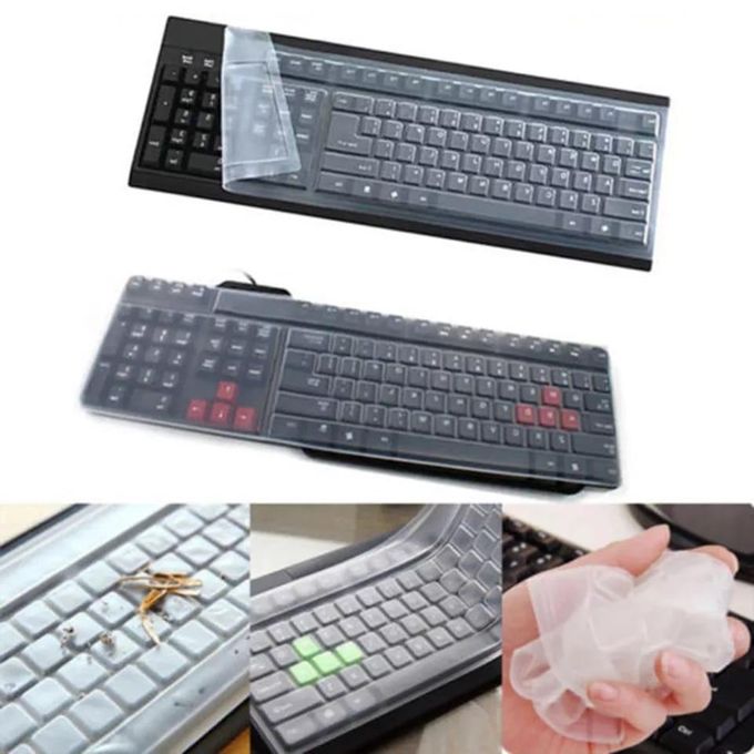 Universal Silicone Desktop Computer KeyBoard Cover